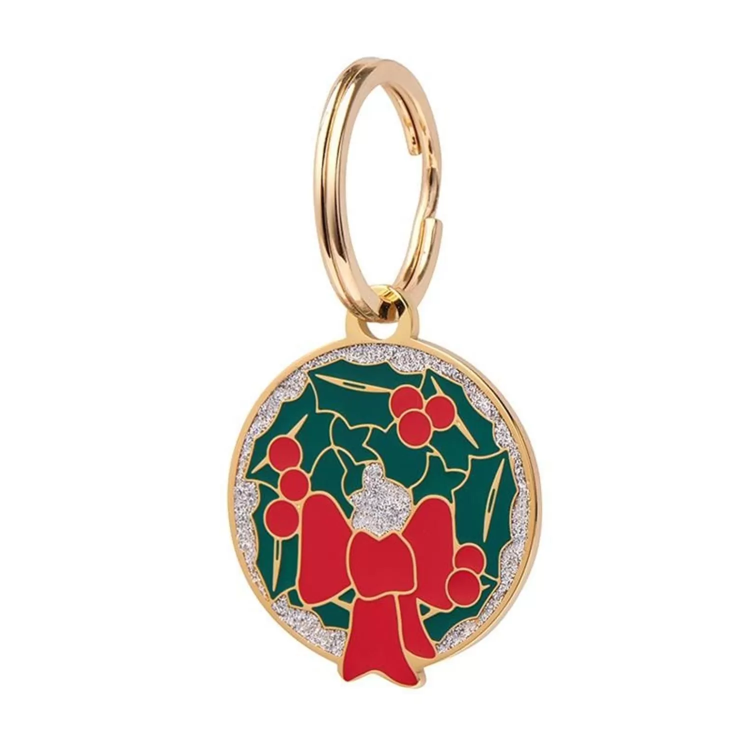 Deck The Halls Enamel Pet Charm*Erstwilder Best Sale