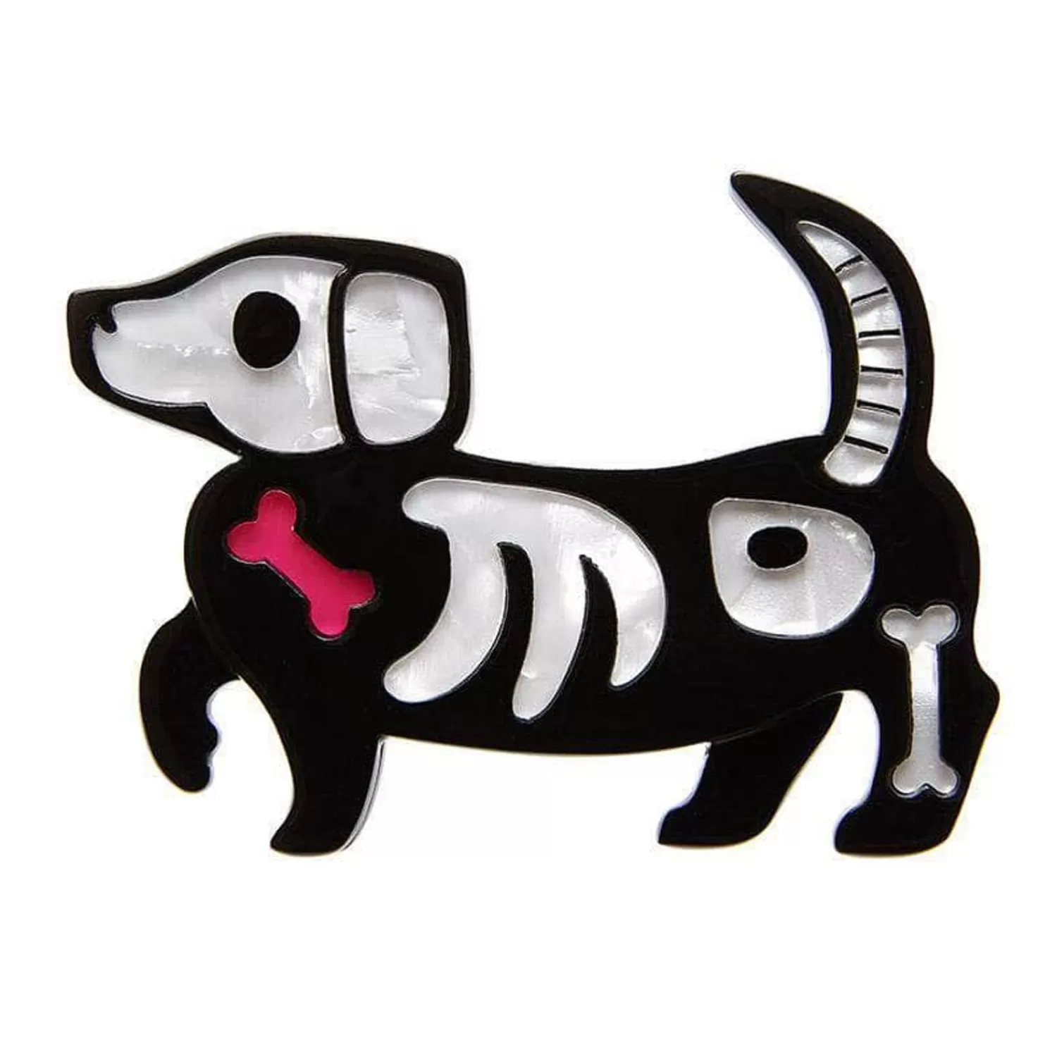 Doggo Darkness Brooch*Erstwilder Discount