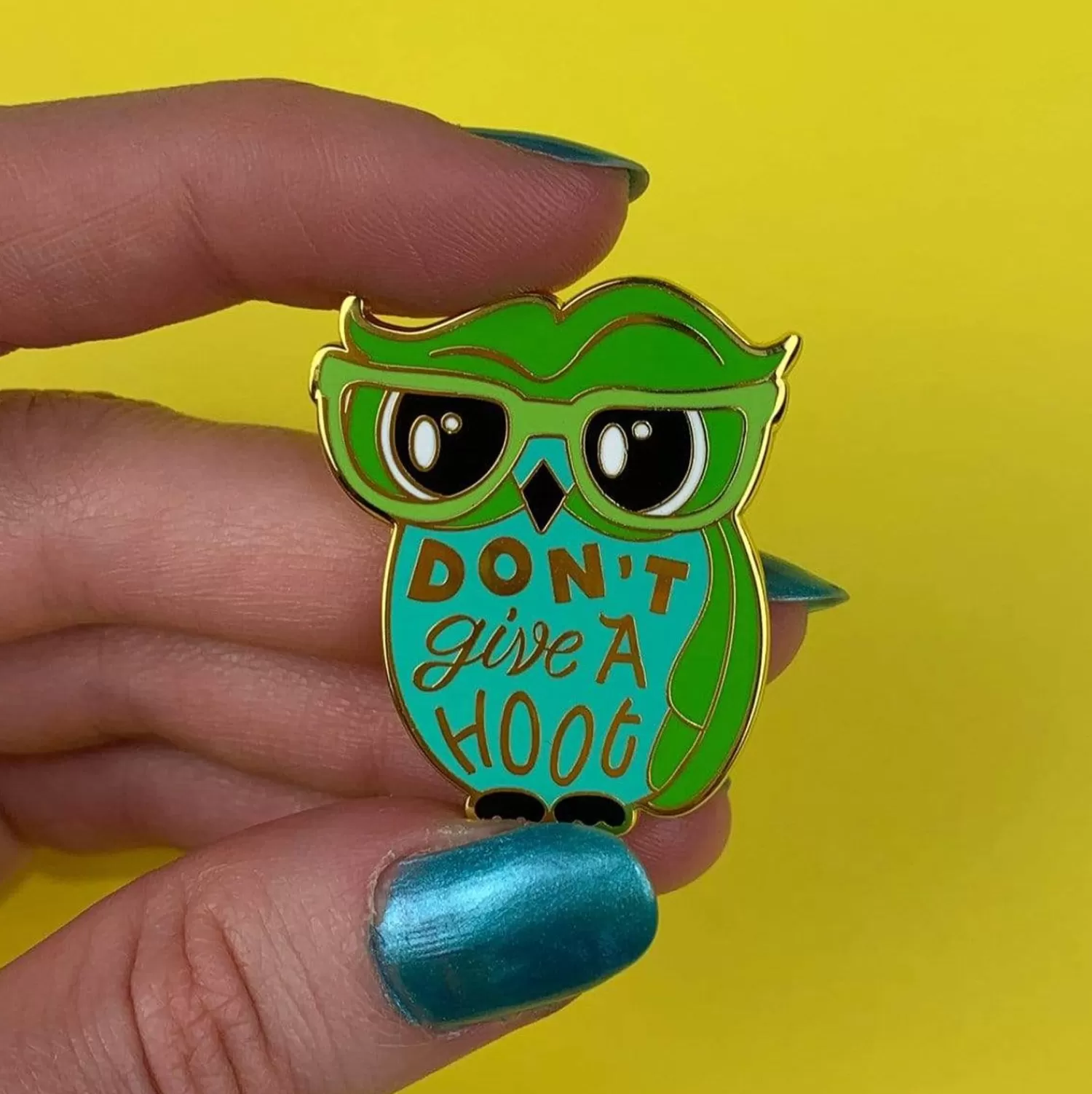 Don'T Give A Hoot Enamel Pin*Erstwilder Best