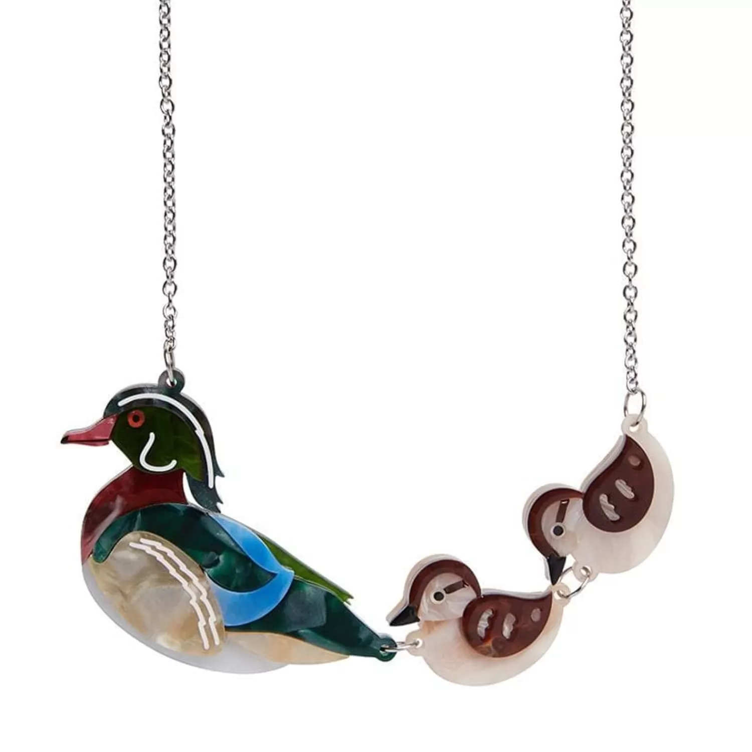 Ducks In A Row Necklace*Erstwilder Discount