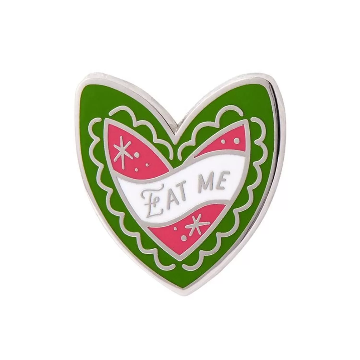 Eat Me Mini Enamel Pin*Erstwilder Fashion