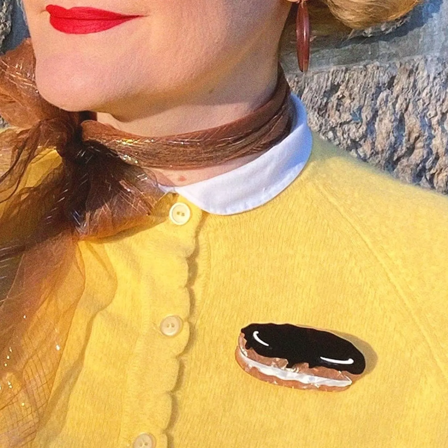 Eclair Au Chocolat Brooch*Erstwilder Online