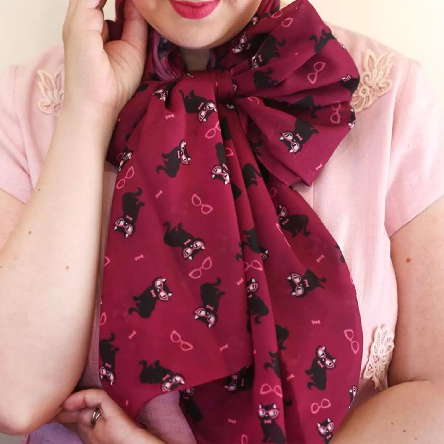 Elissa The Indie Cat Large Neck Scarf*Erstwilder Shop