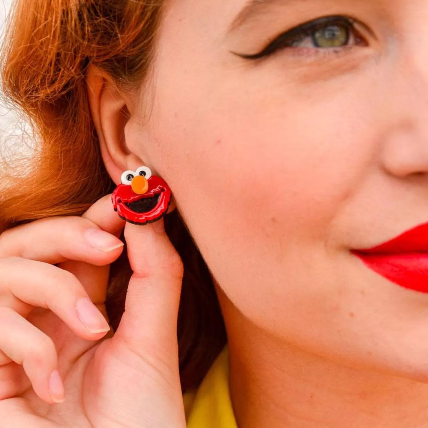 Elmo Earrings*Erstwilder Fashion