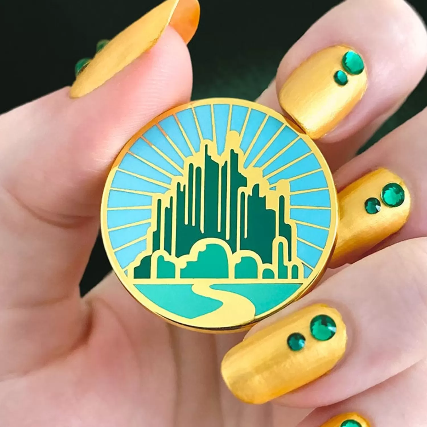 Emerald City Enamel Pin*Erstwilder Online