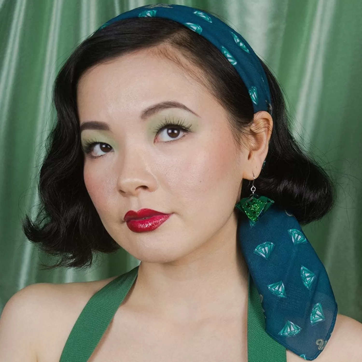 Emerald City Head Scarf*Erstwilder Clearance