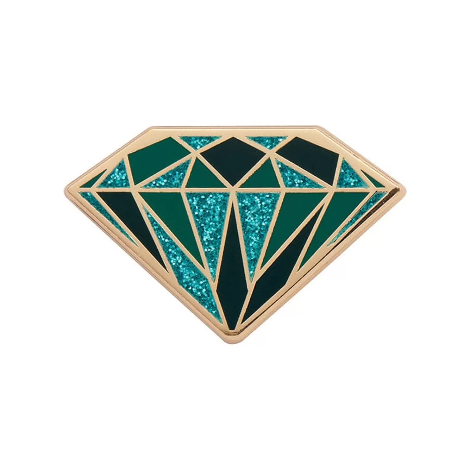 Emerald Enamel Pin*Erstwilder Best Sale