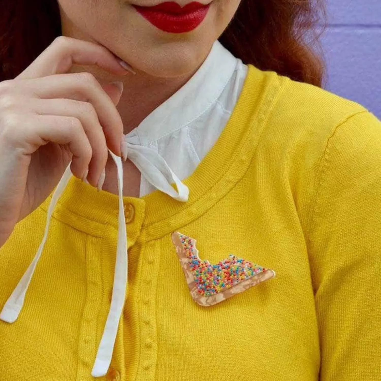 Fairy Bread Brooch*Erstwilder Cheap