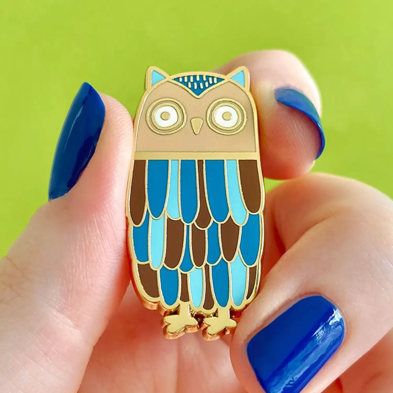 Feather Dress Enamel Pin*Erstwilder Discount