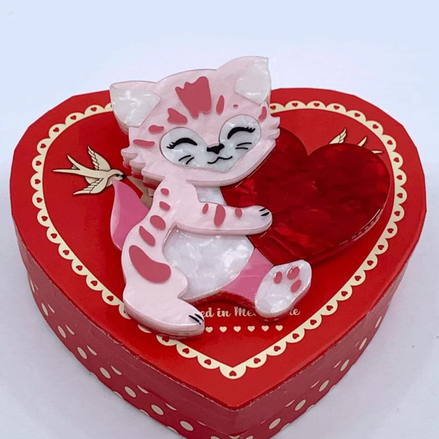 Feline The Love Brooch*Erstwilder Sale