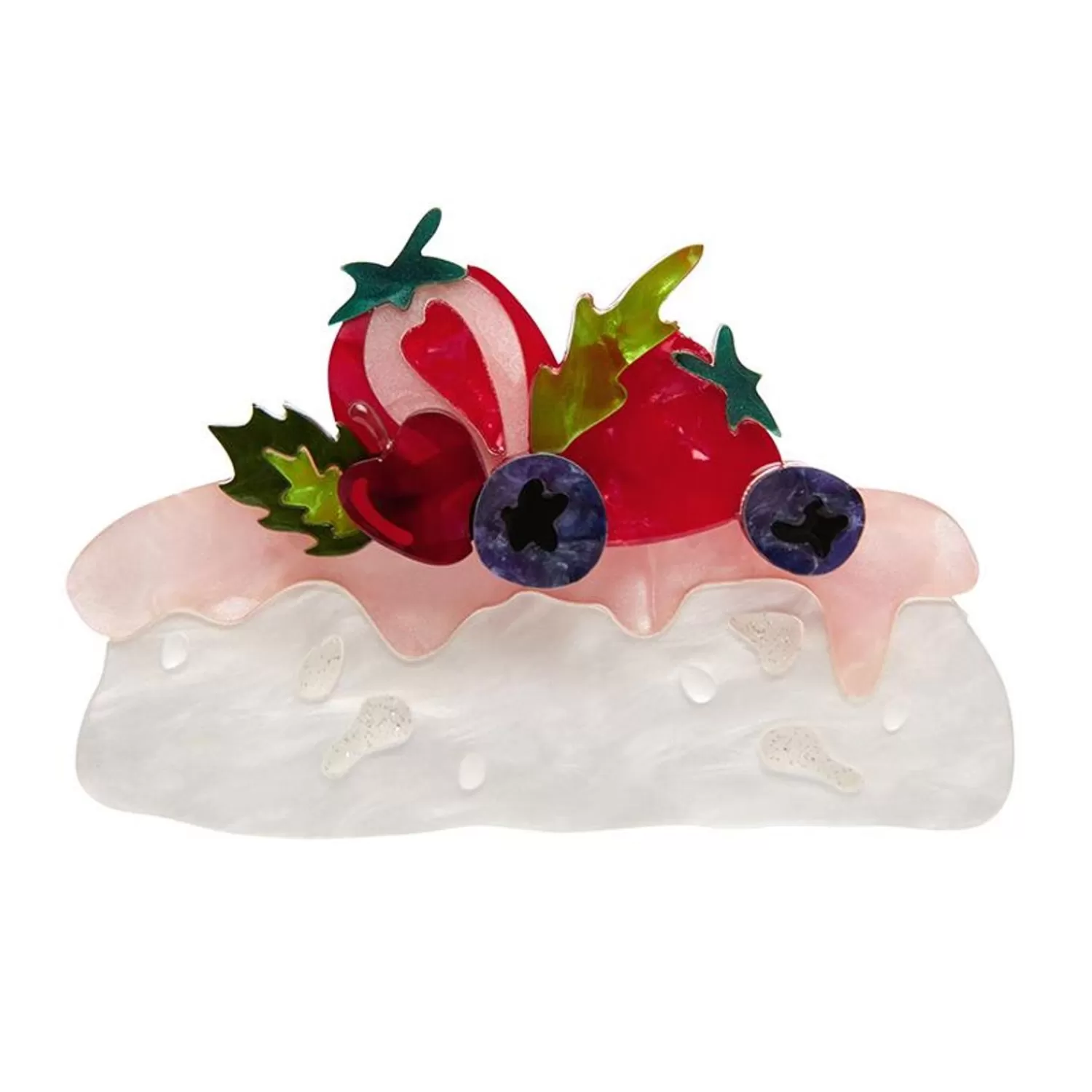 Festive Pavlova Brooch*Erstwilder Shop