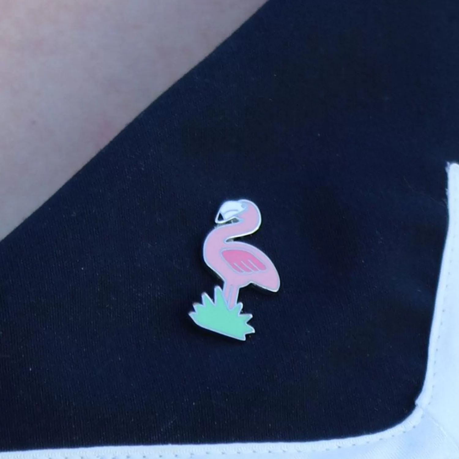 Flamboyant Flamingo Funk Enamel Pin*Erstwilder Hot