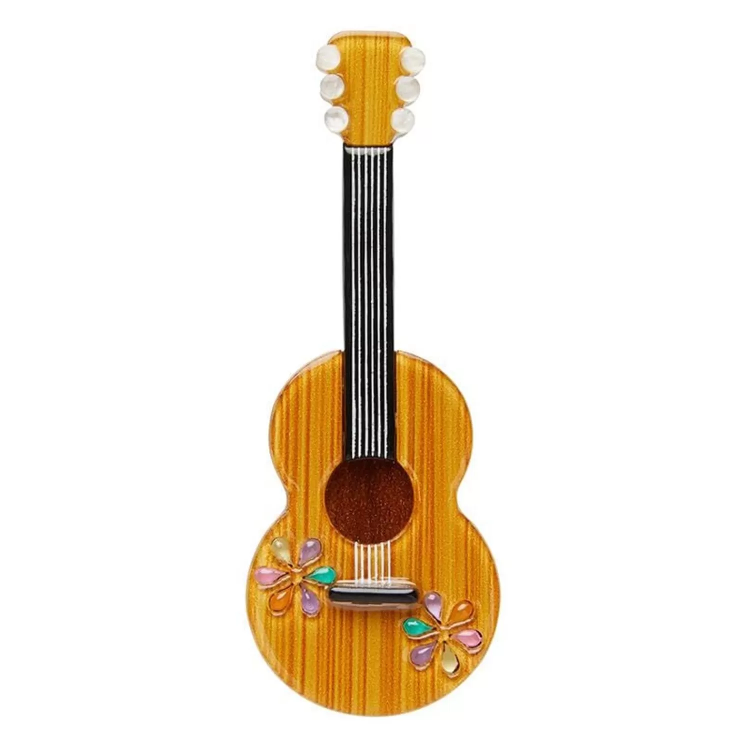 Flamenco Guitarra Brooch*Erstwilder Fashion