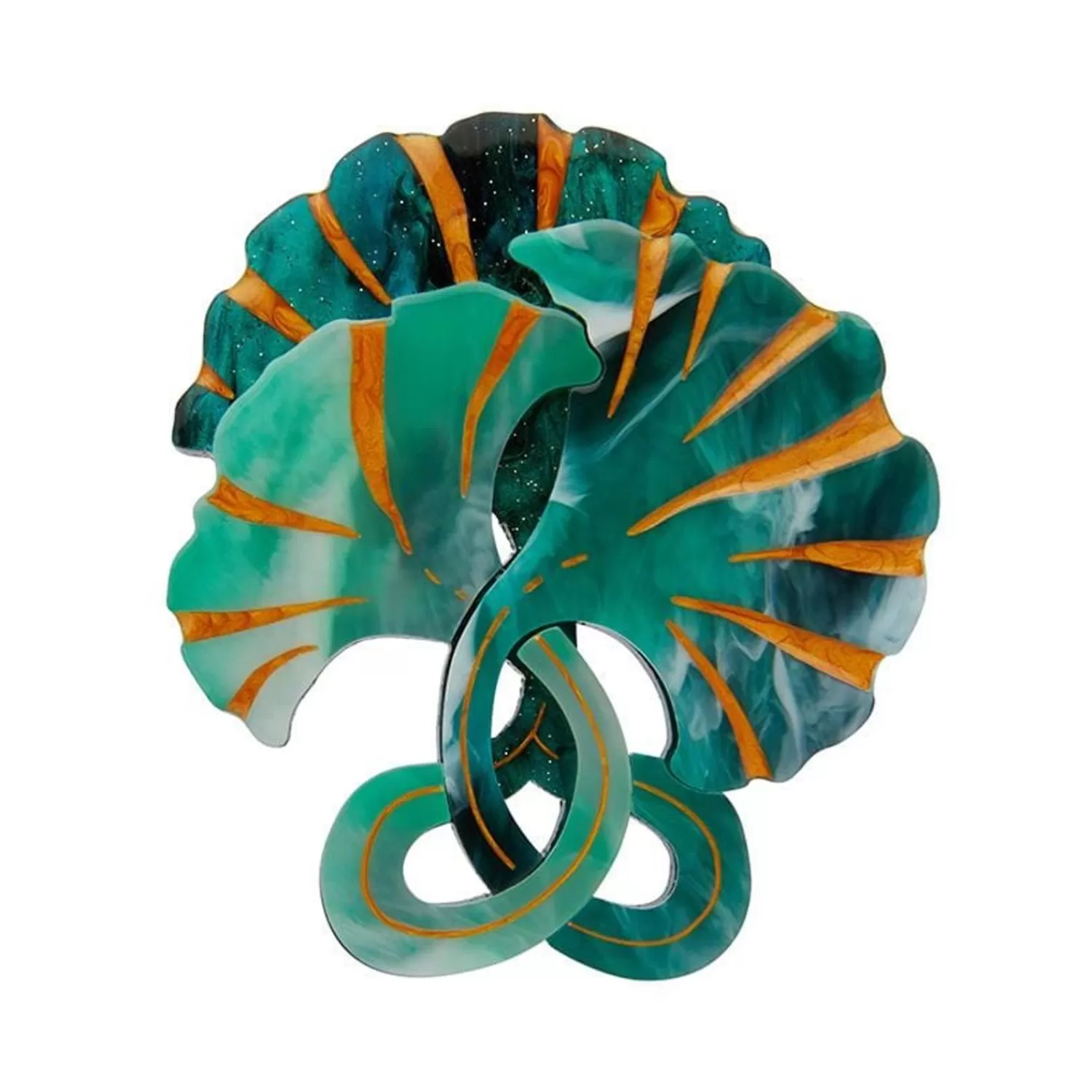 Floret Fronds Brooch*Erstwilder Store