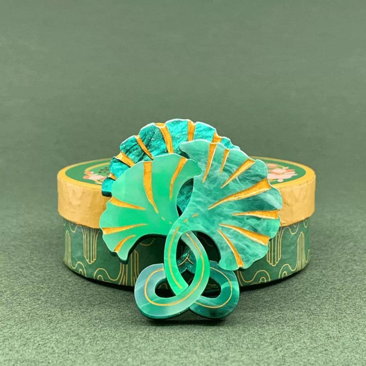 Floret Fronds Brooch*Erstwilder Store