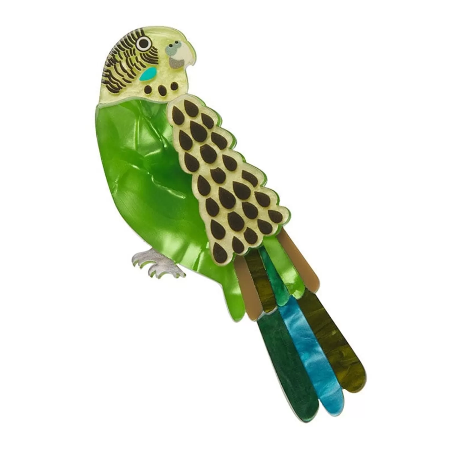 Flossie The Budgie Brooch*Erstwilder Best Sale