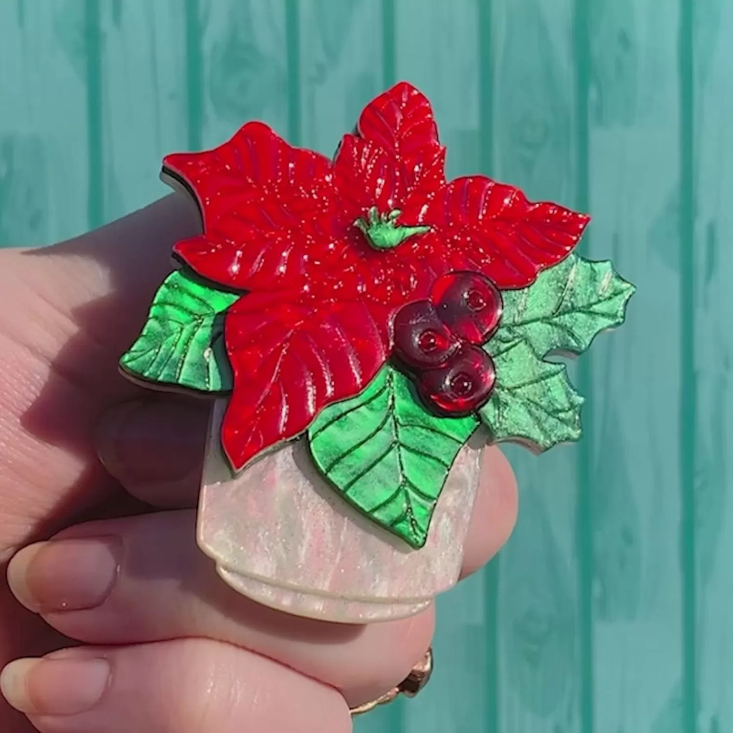 Flower Of The Holy Night Brooch*Erstwilder Store