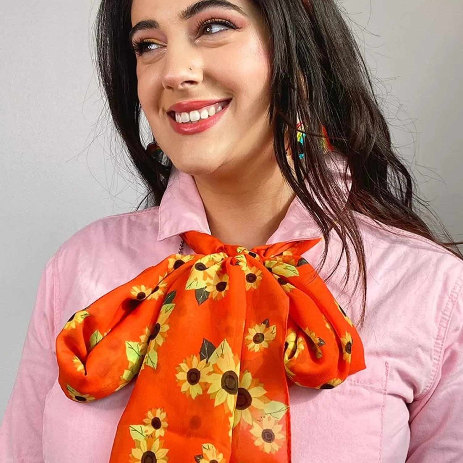 Follow The Sun Neck Scarf Orange*Erstwilder Cheap