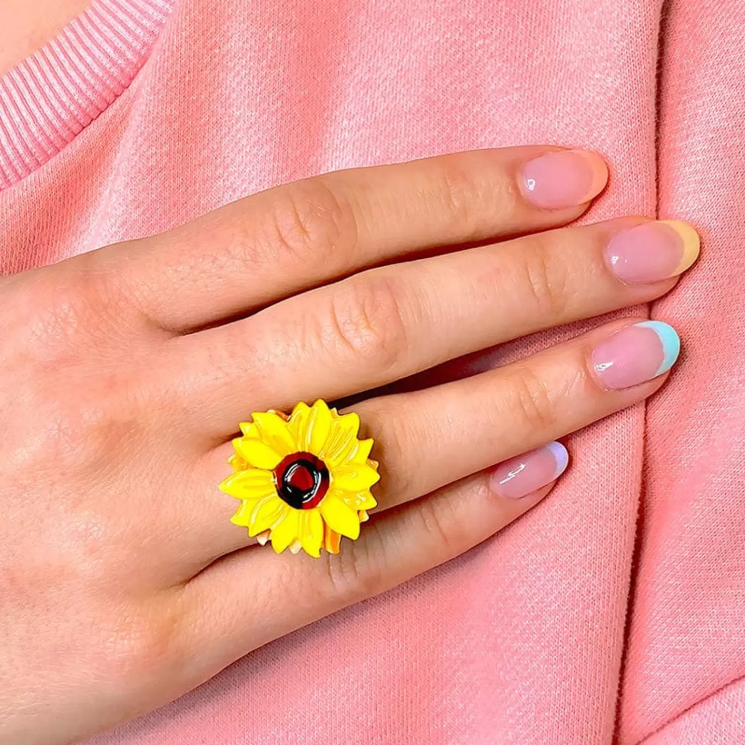 Follow The Sun Statement Ring*Erstwilder Fashion