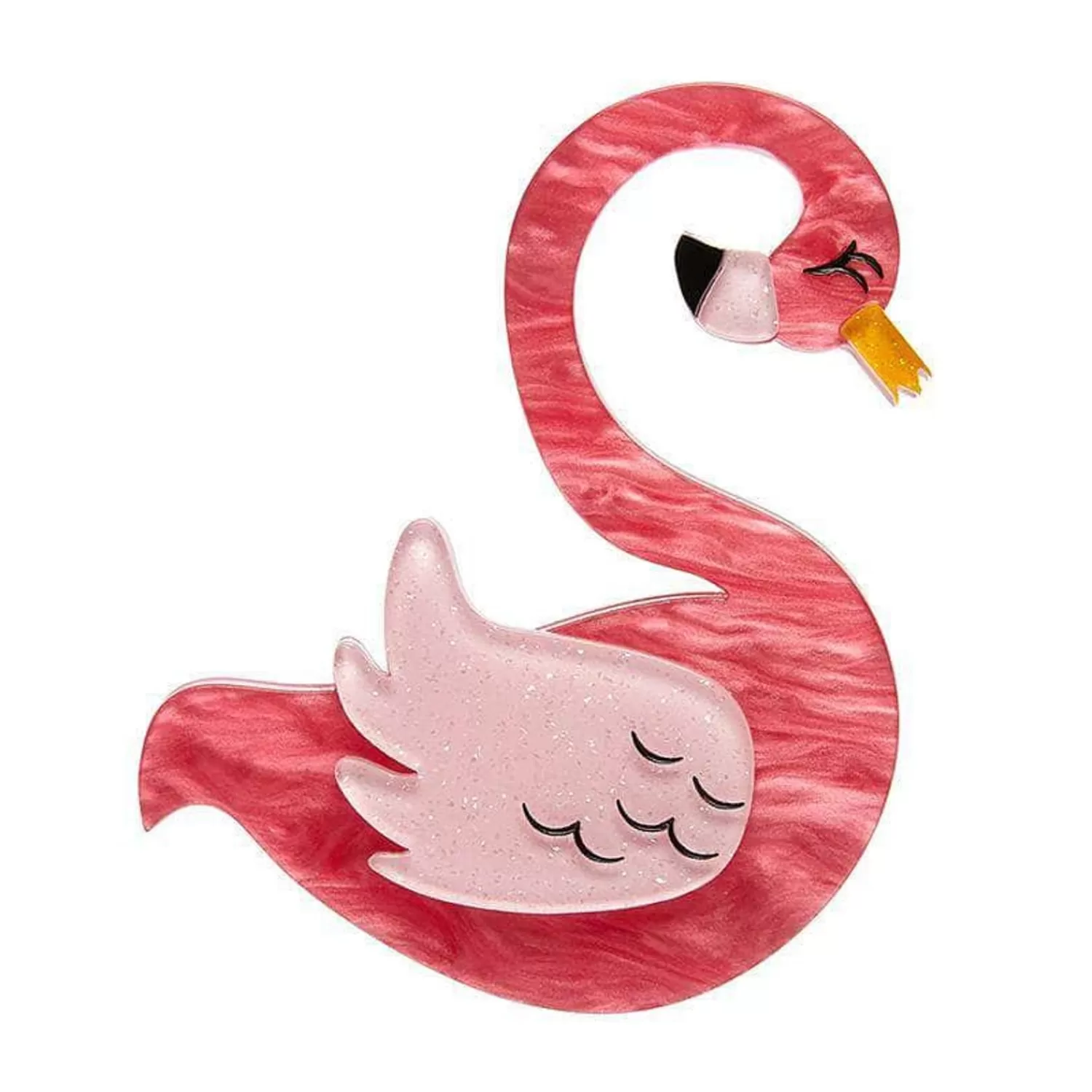 Francie The Flamingo Brooch*Erstwilder Cheap