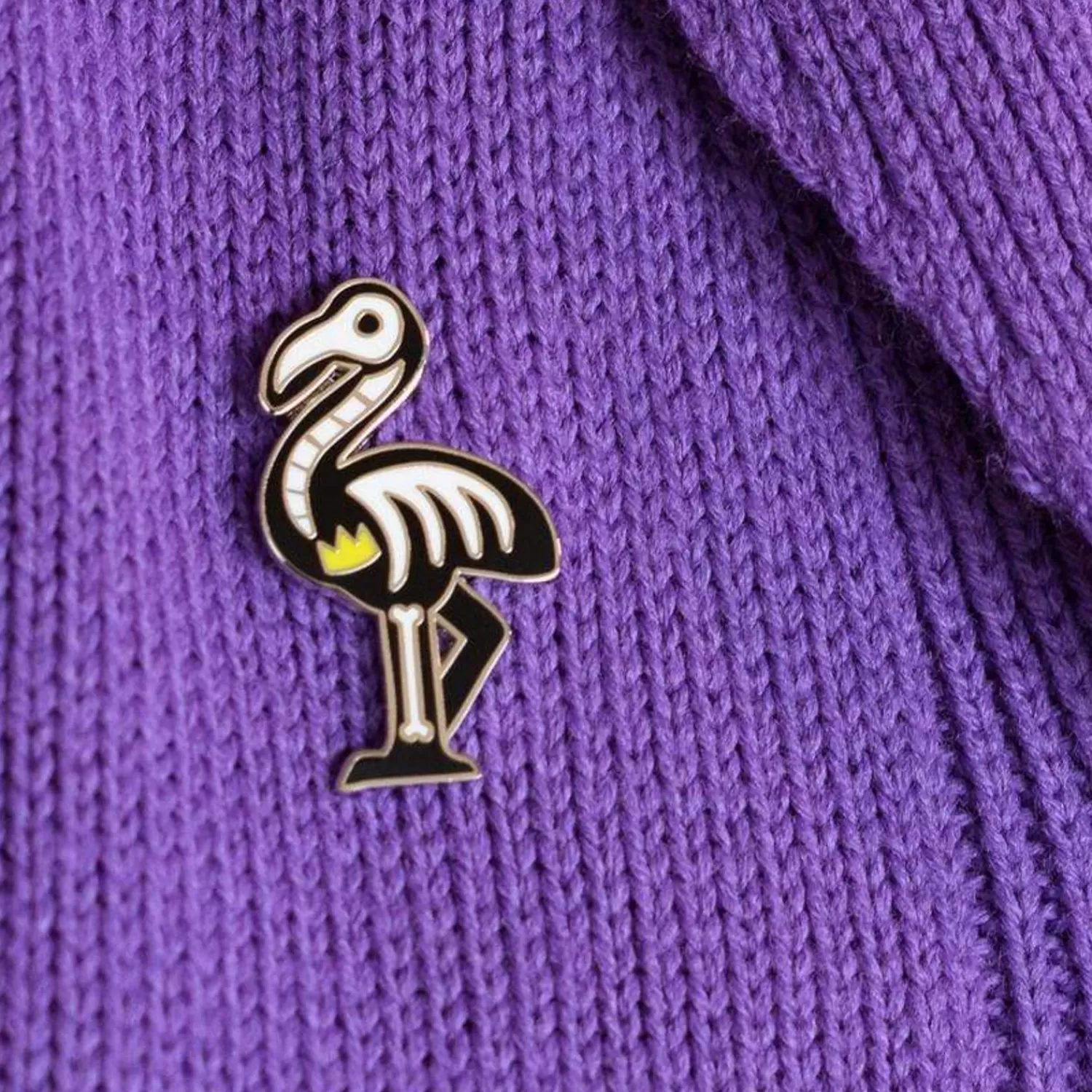 Franken-Flamingo Enamel Pin*Erstwilder Fashion