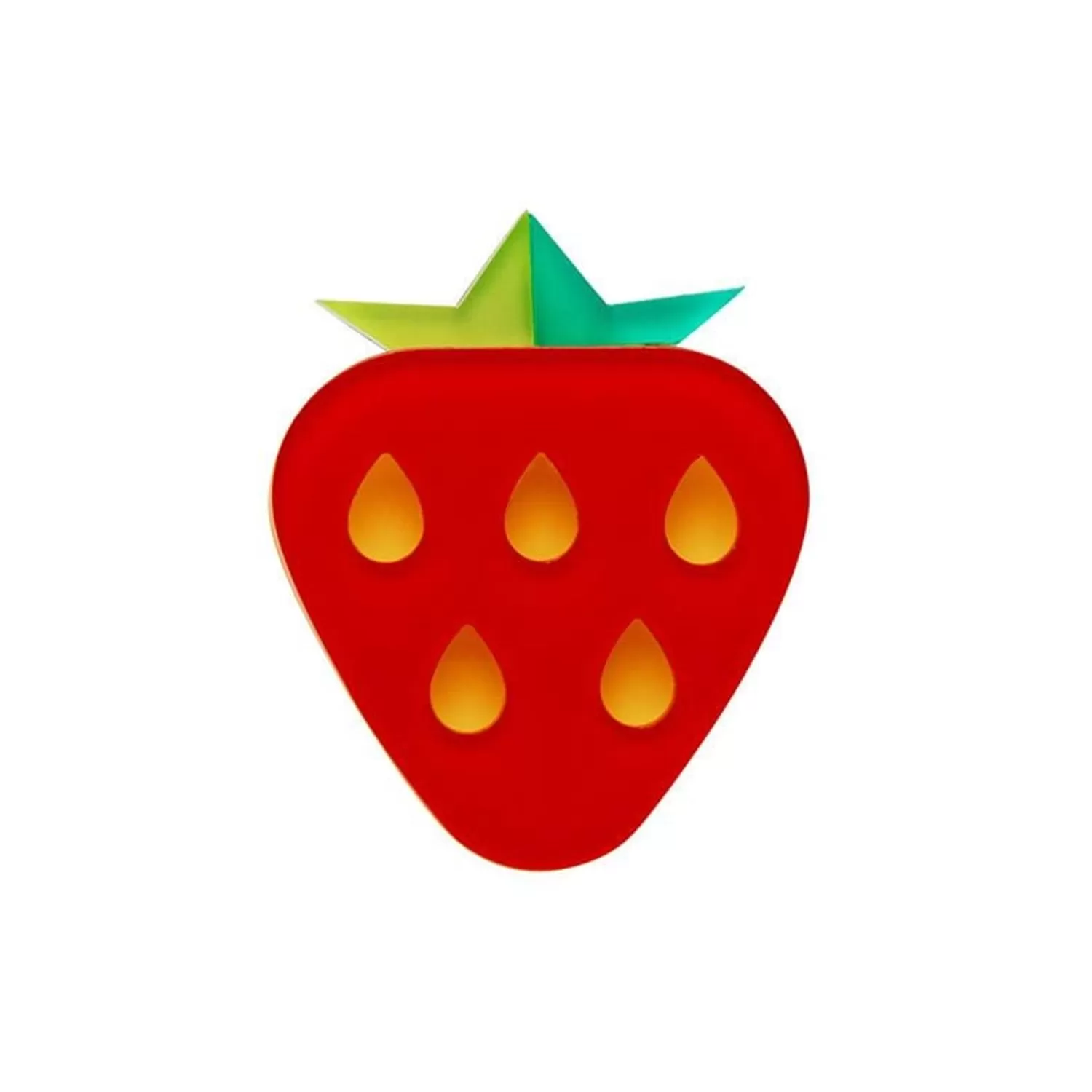 Fruit Salad Strawberry Brooch*Erstwilder Cheap