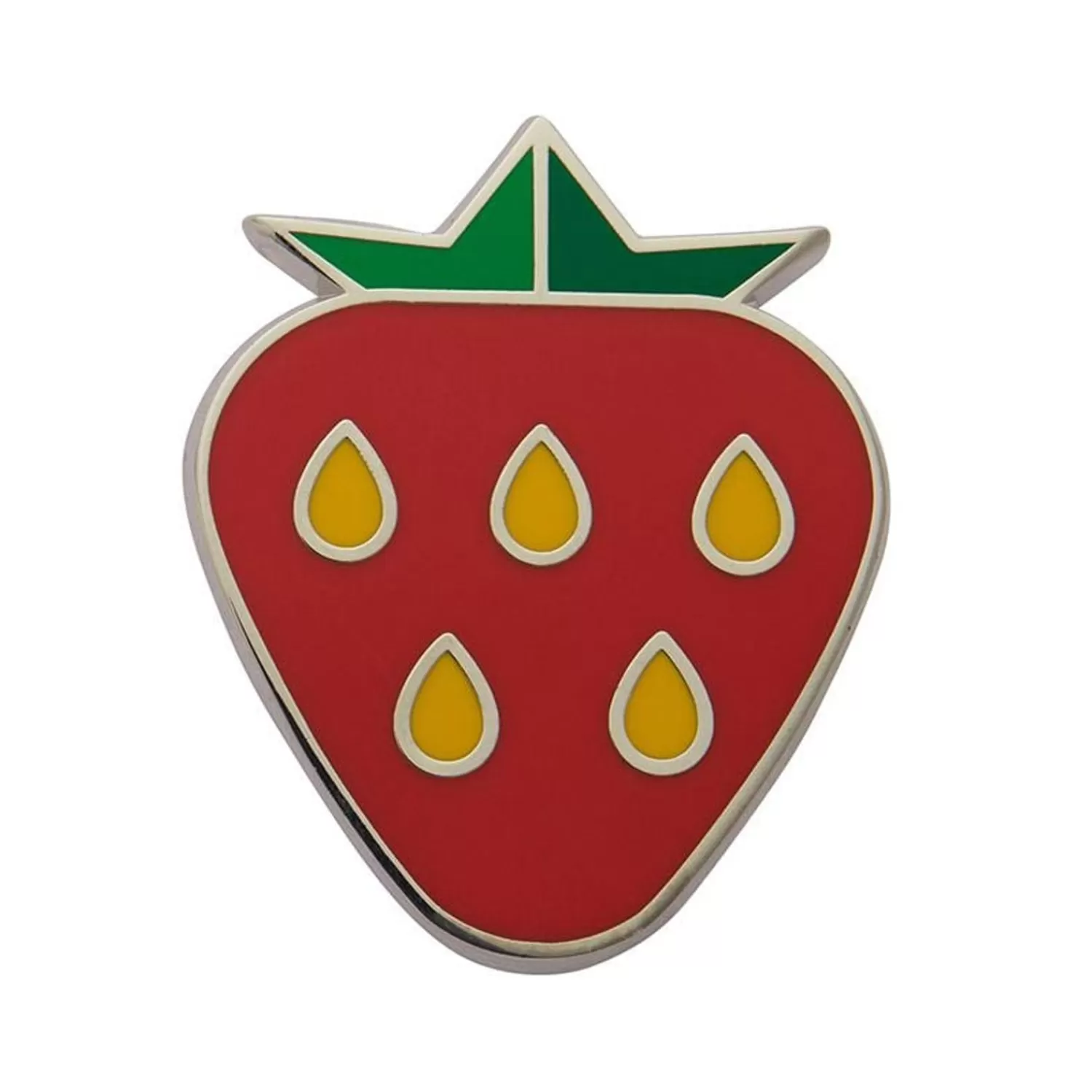 Fruit Salad Strawberry Enamel Pin*Erstwilder Best