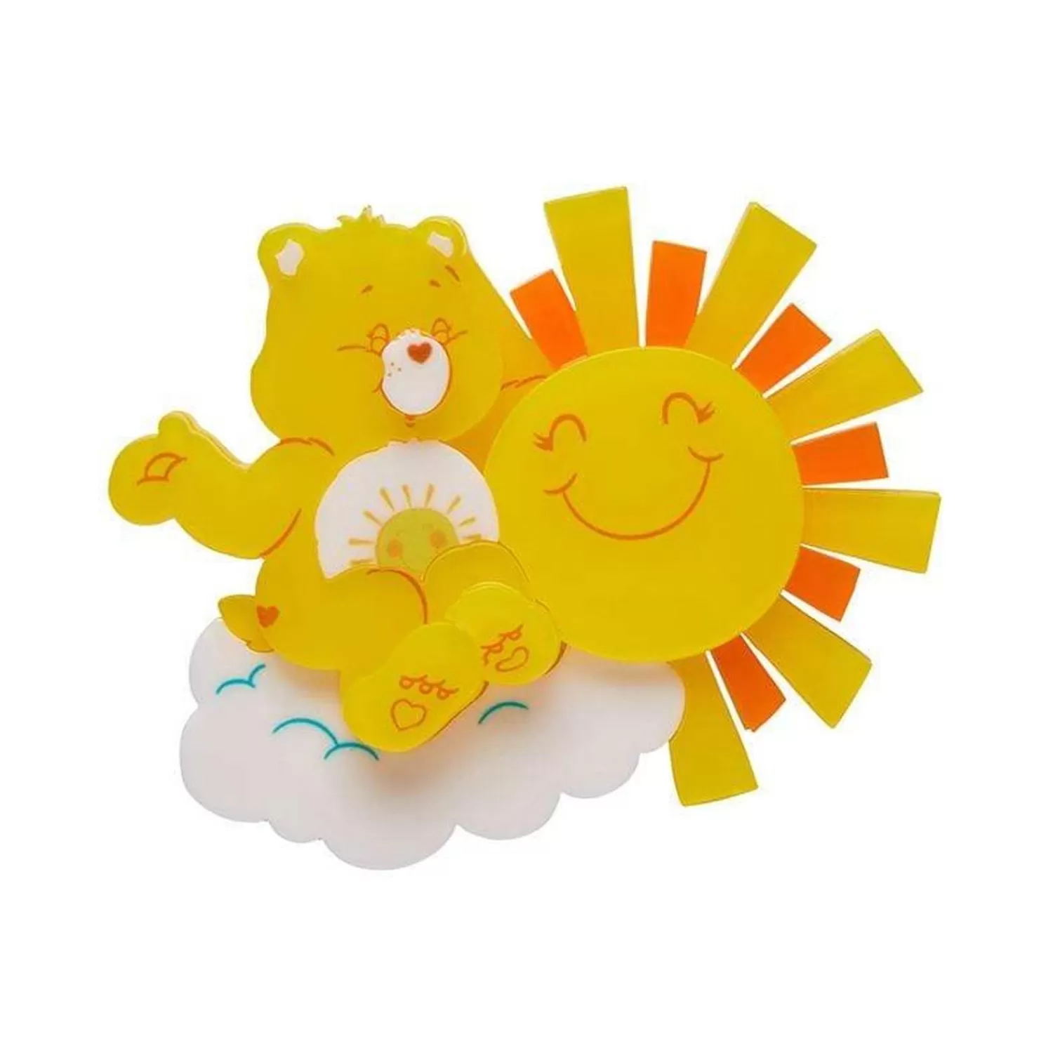 Funshine And Sunshine Brooch*Erstwilder Hot