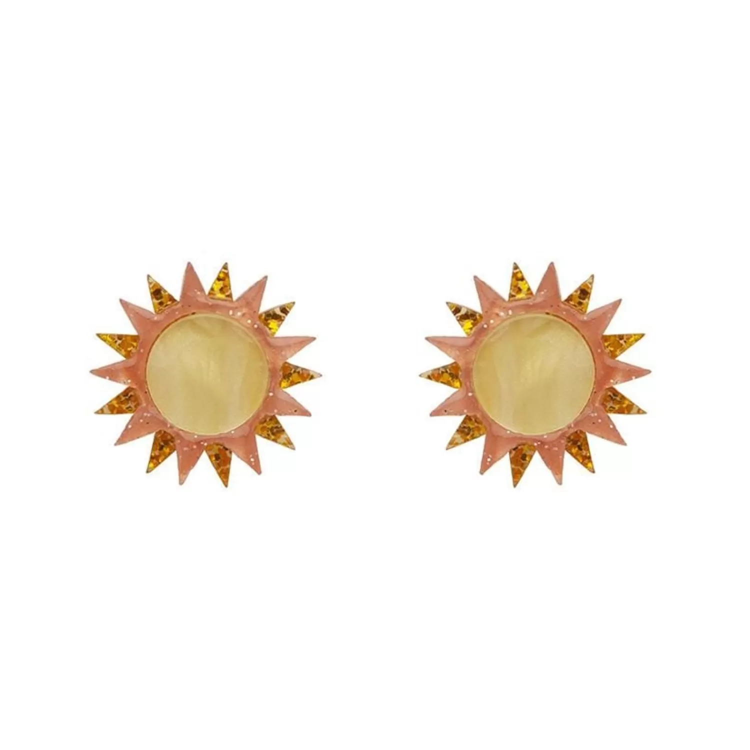 Golden Ray Earrings*Erstwilder Fashion