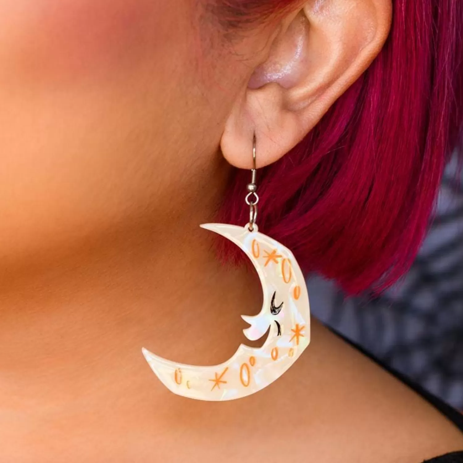 Goodnight Moon Earrings*Erstwilder Best