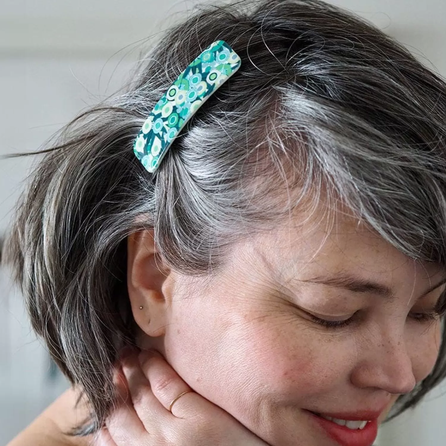 Green Gum Hair Clip Barrette*Erstwilder New