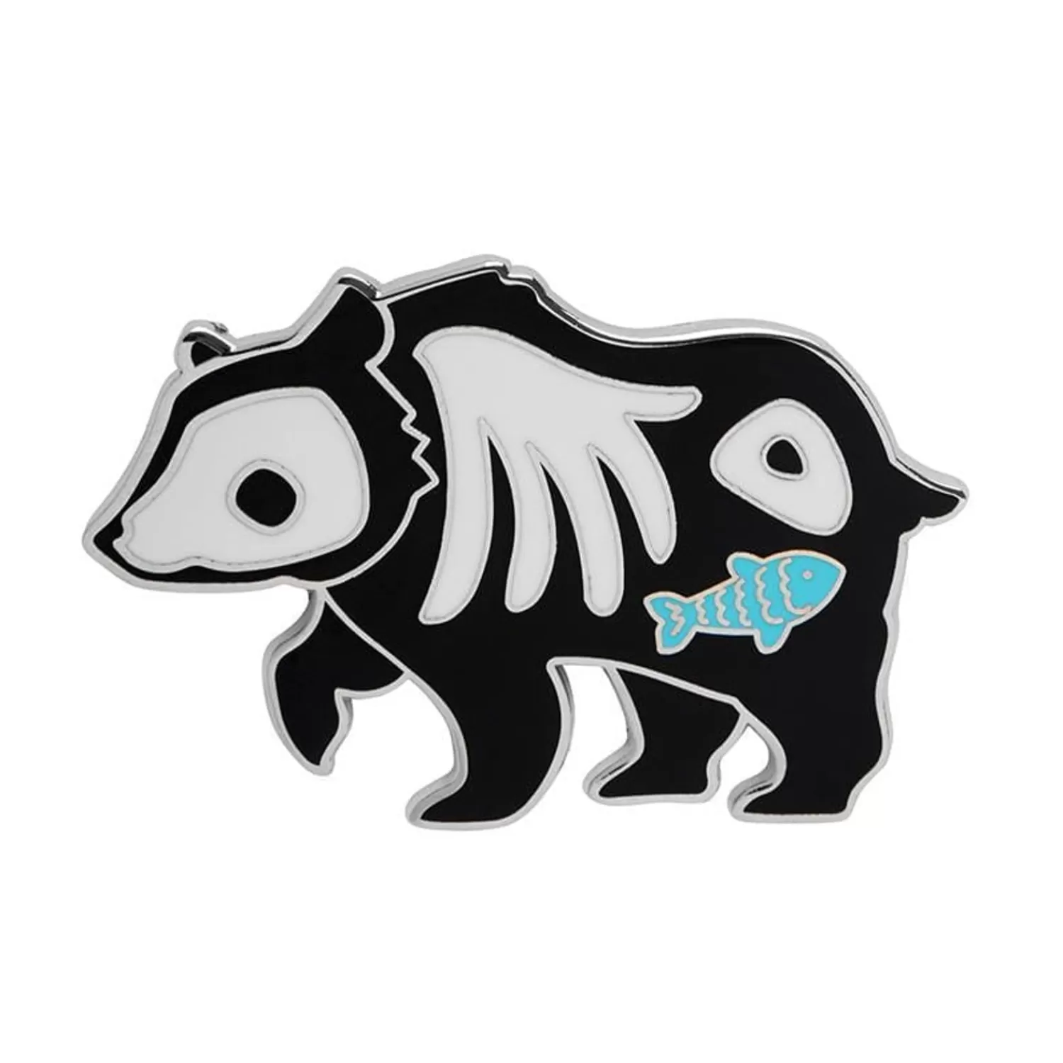 Grizzly Gruesome Enamel Pin*Erstwilder Fashion