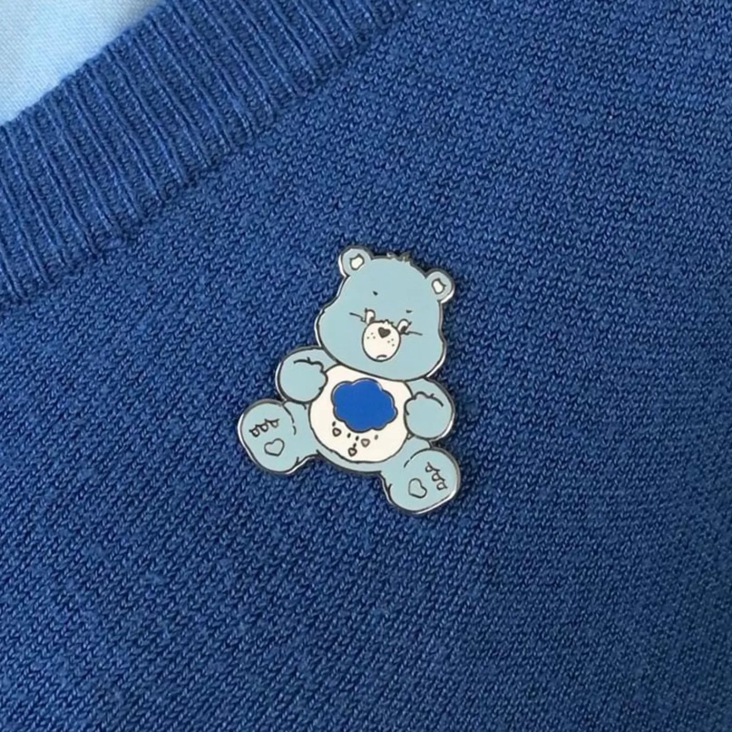 Grumpy Bear Enamel Pin*Erstwilder Discount