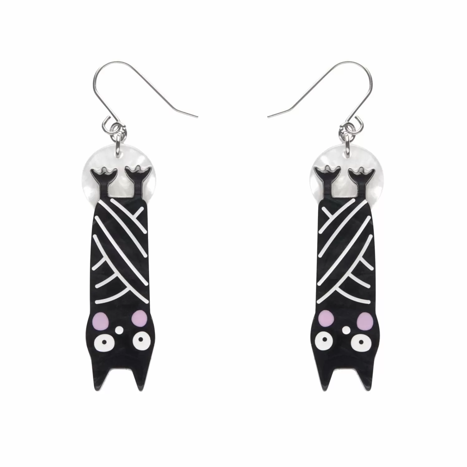 Halloween Hang-Up Bat Drop Earrings*Erstwilder Discount