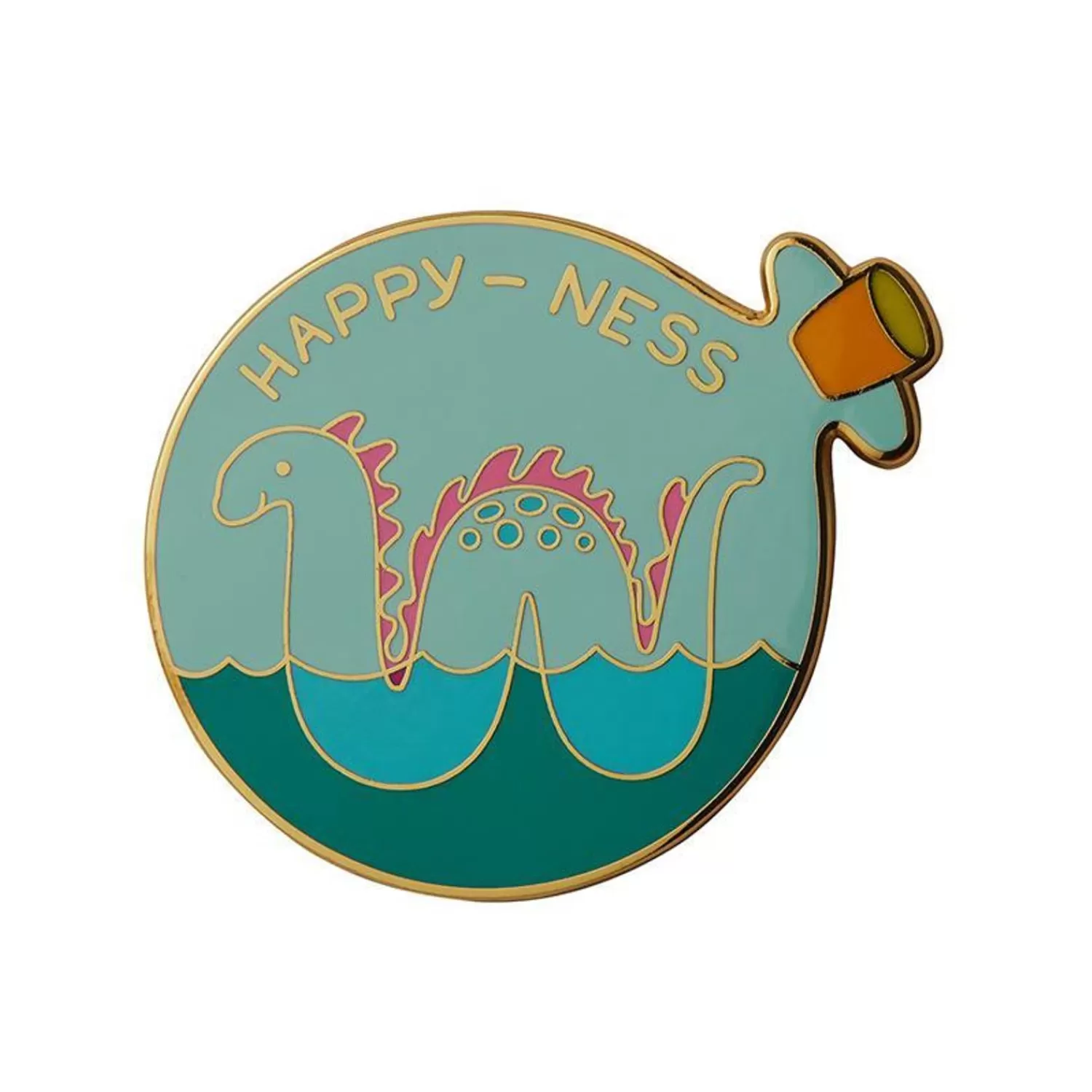 Happy Ness Enamel Pin*Erstwilder Cheap