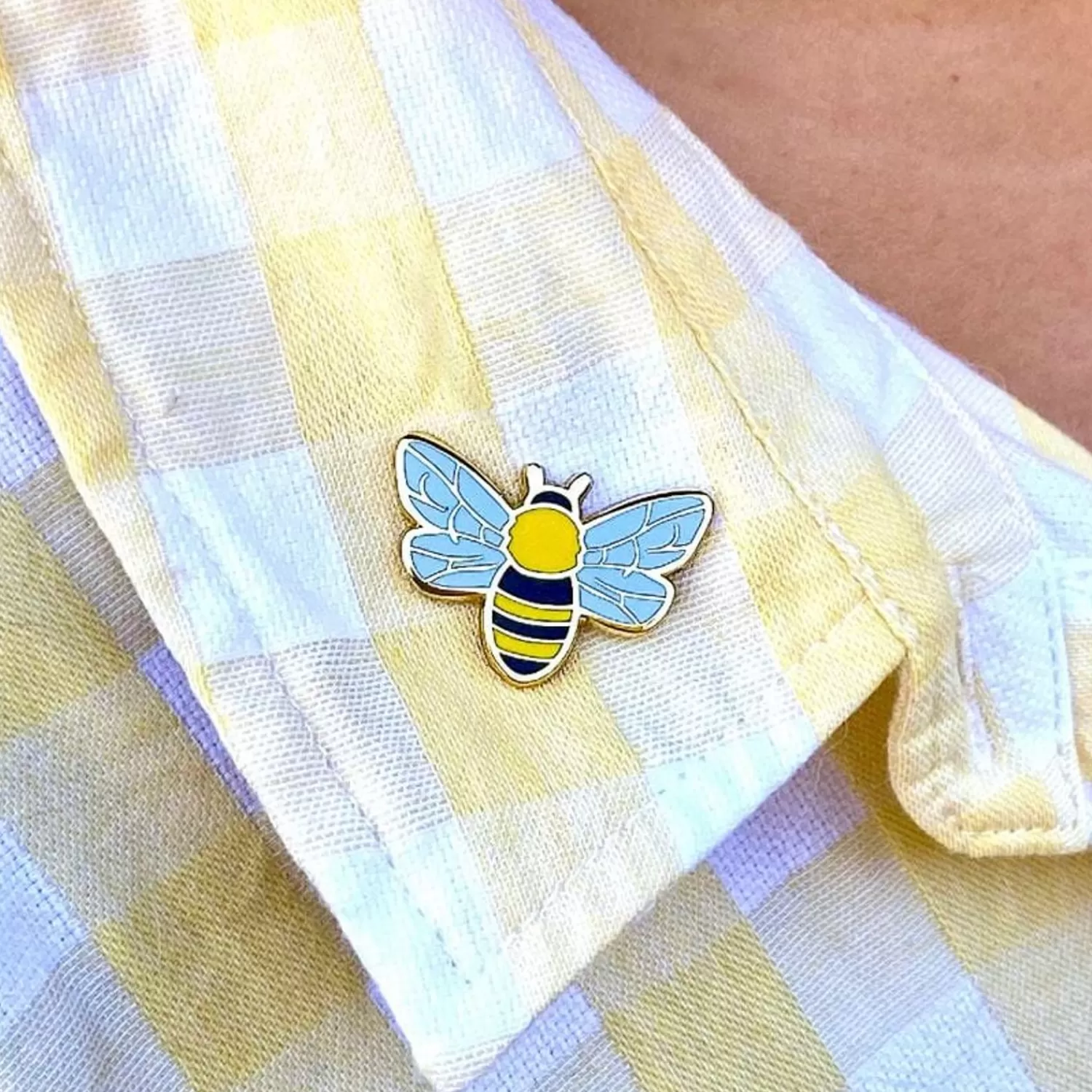 Harmonious Honey Bee Enamel Pin*Erstwilder Store