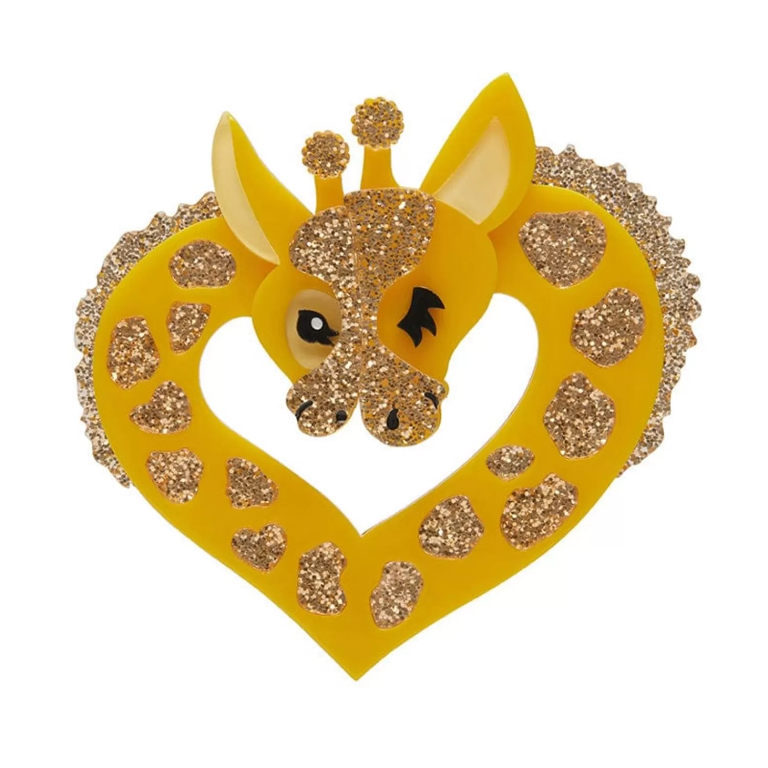 Heart Of Africa Brooch*Erstwilder Online