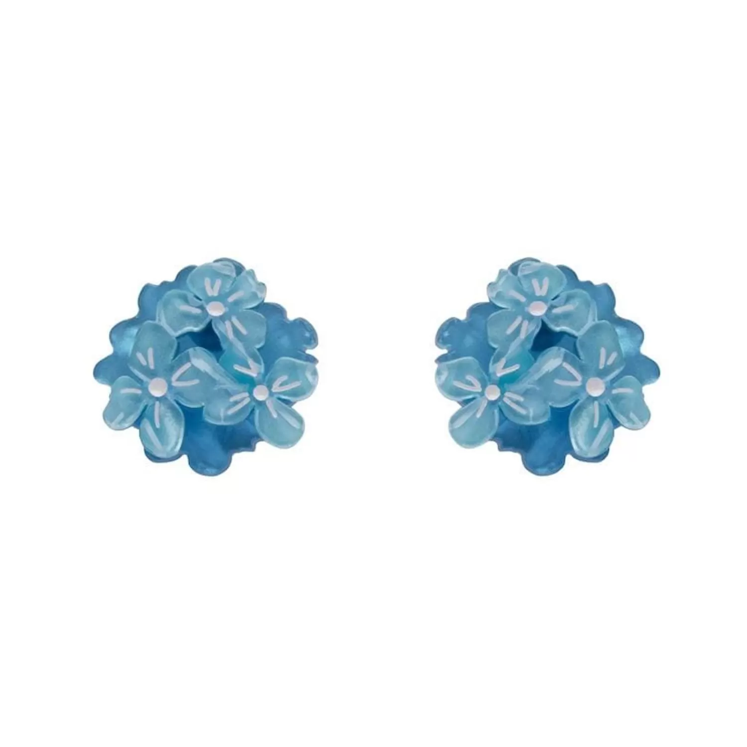 Heartfelt Hydrangea Earrings*Erstwilder Shop