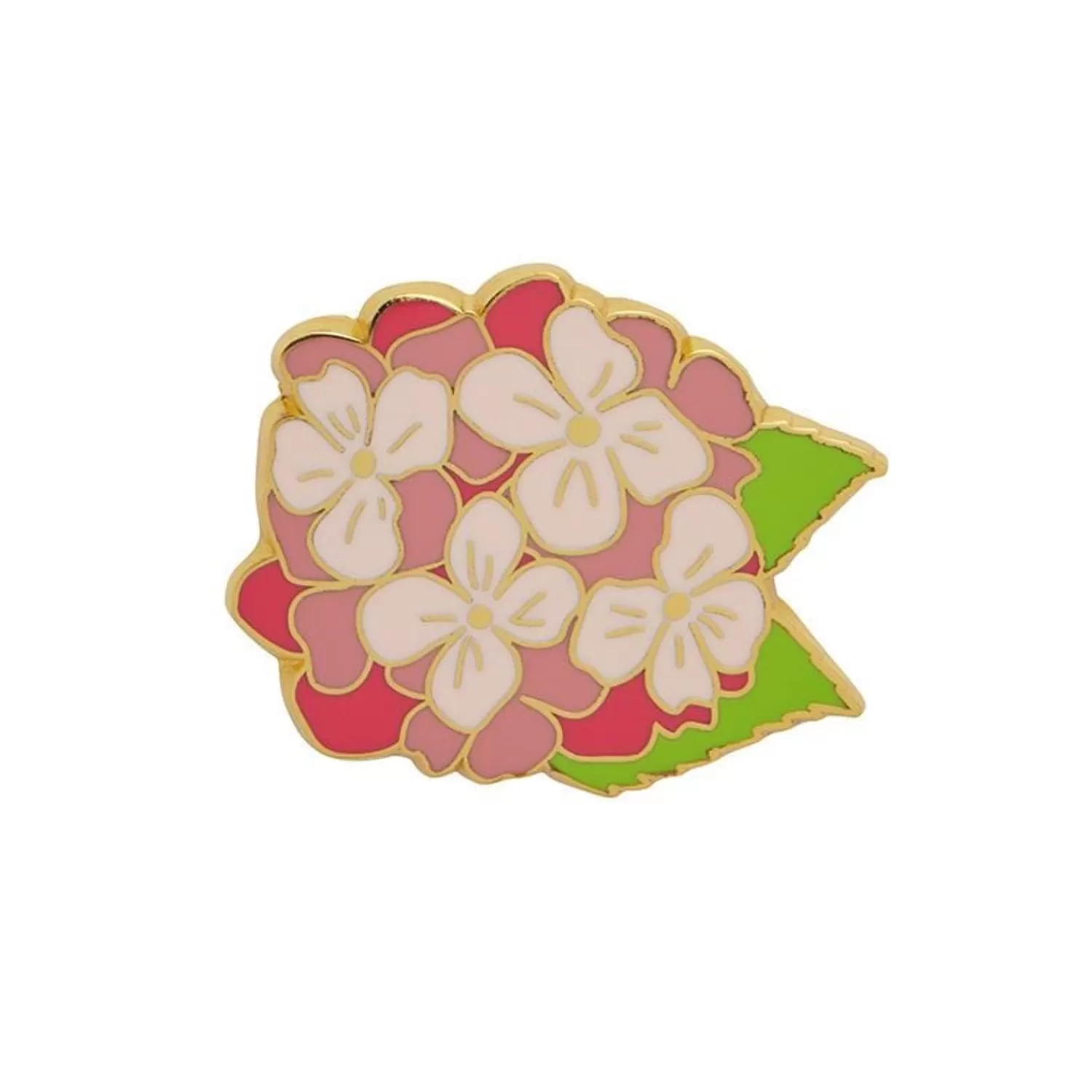 Heartfelt Hydrangea Enamel Pin*Erstwilder Cheap