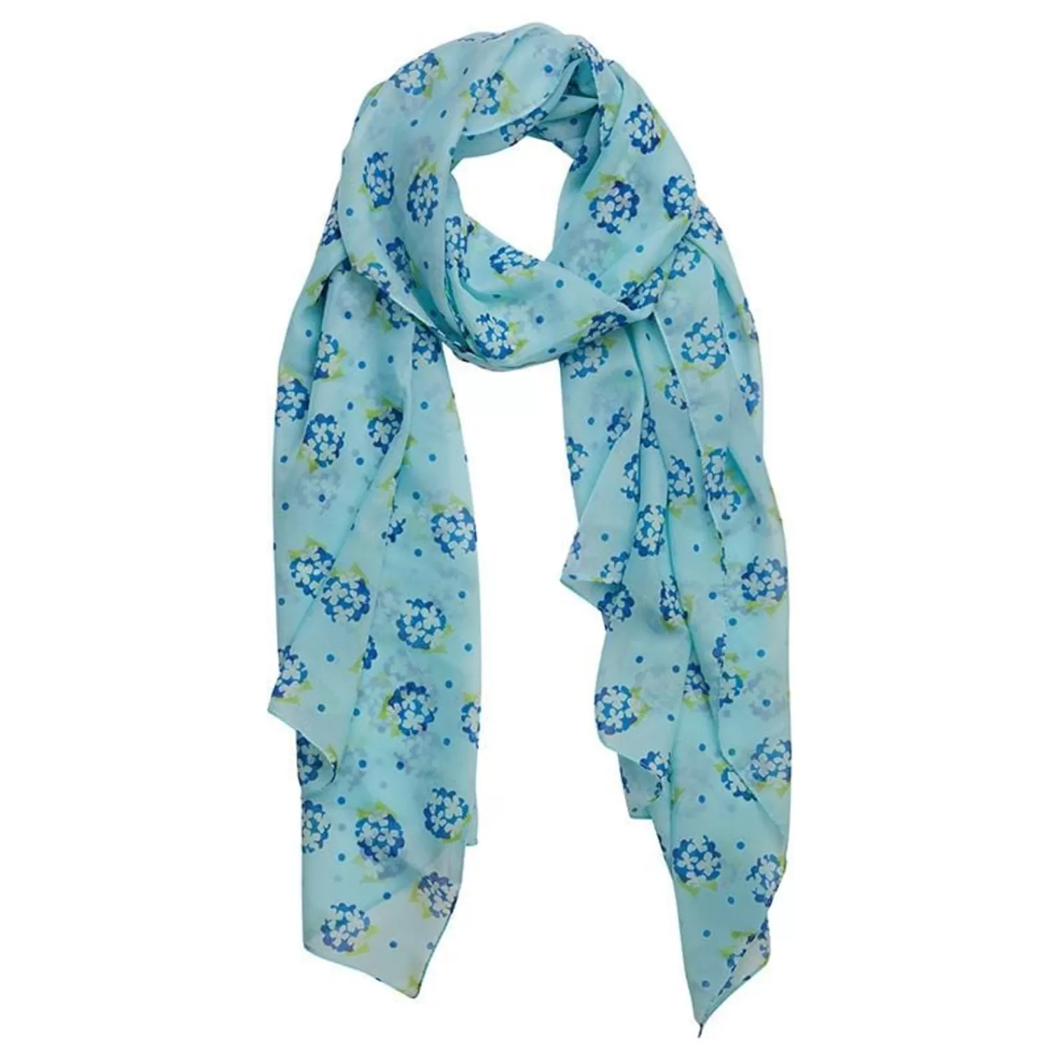 Heartfelt Hydrangea Neck Large Neck Scarf*Erstwilder Clearance