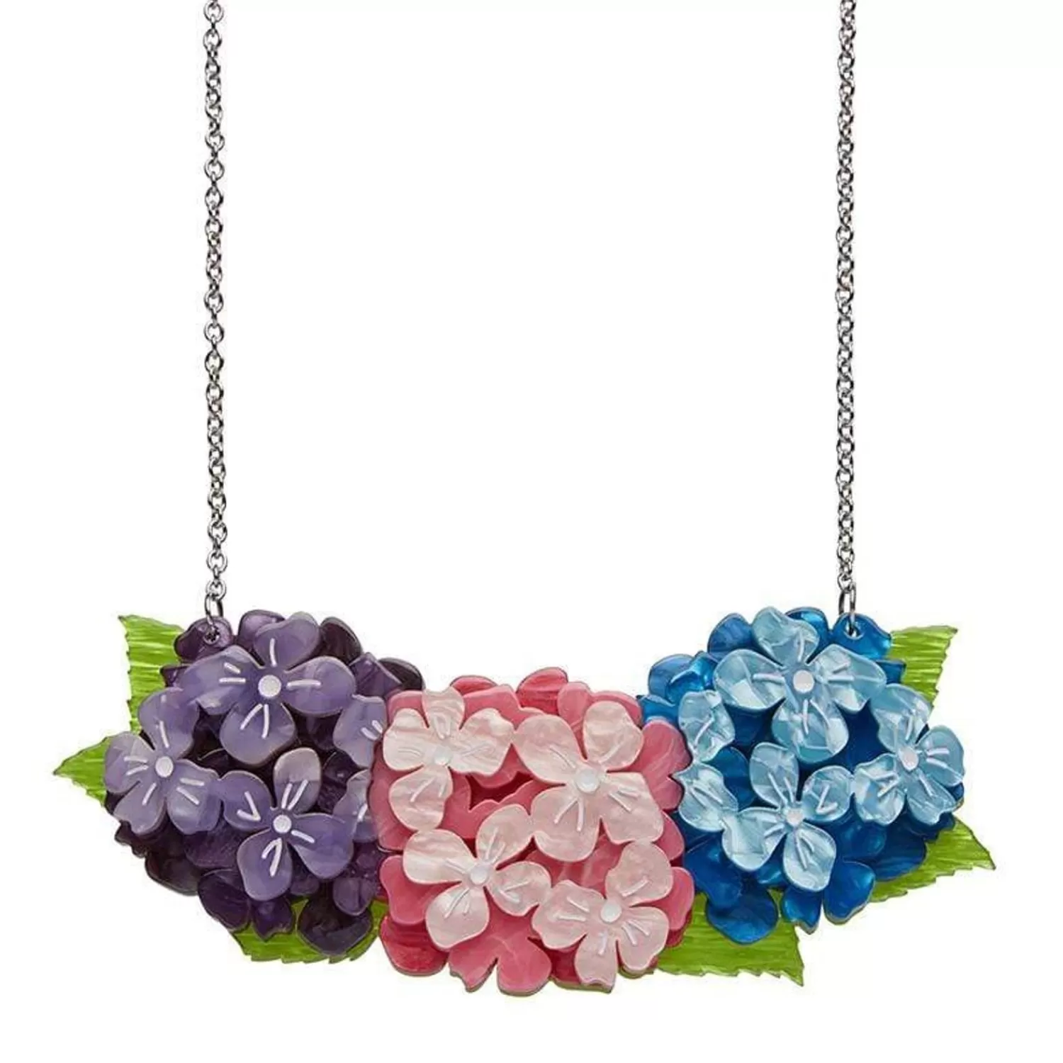 Heartfelt Hydrangea Necklace*Erstwilder Clearance