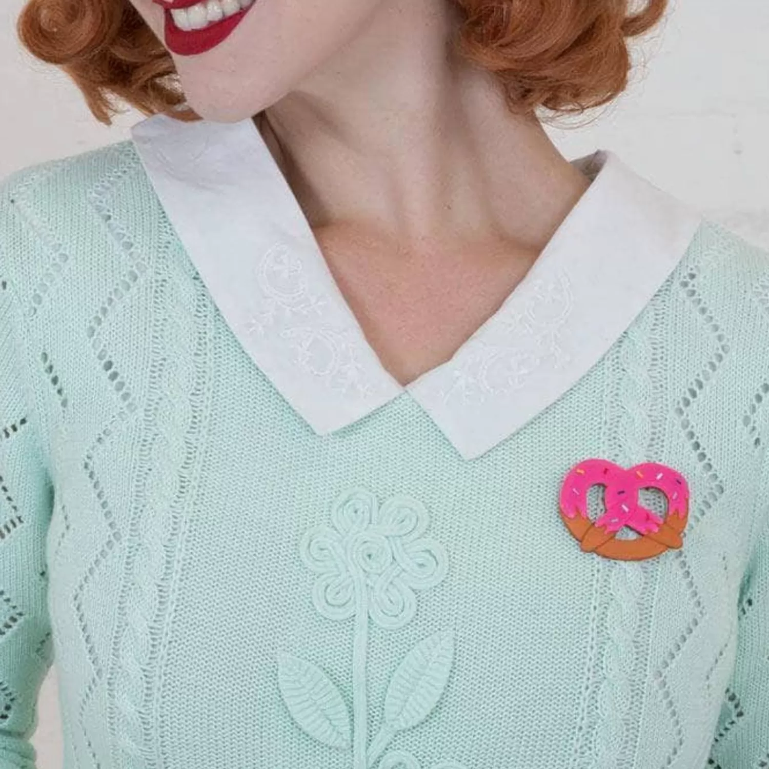 Heidi'S Heavenly Treat Brooch*Erstwilder Shop