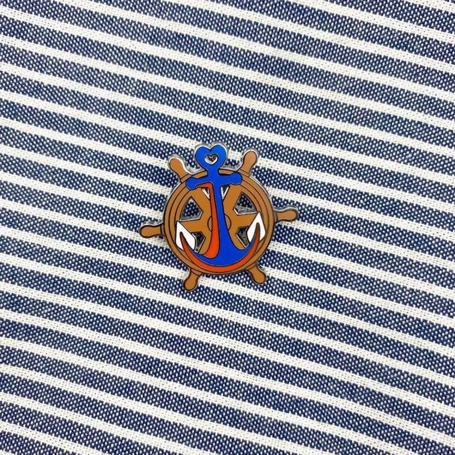 Helm And Home Enamel Pin*Erstwilder Cheap