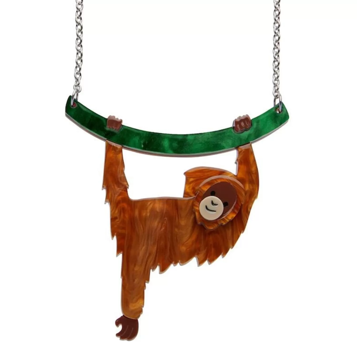 Hold On Louie Orangutan Necklace*Erstwilder Shop