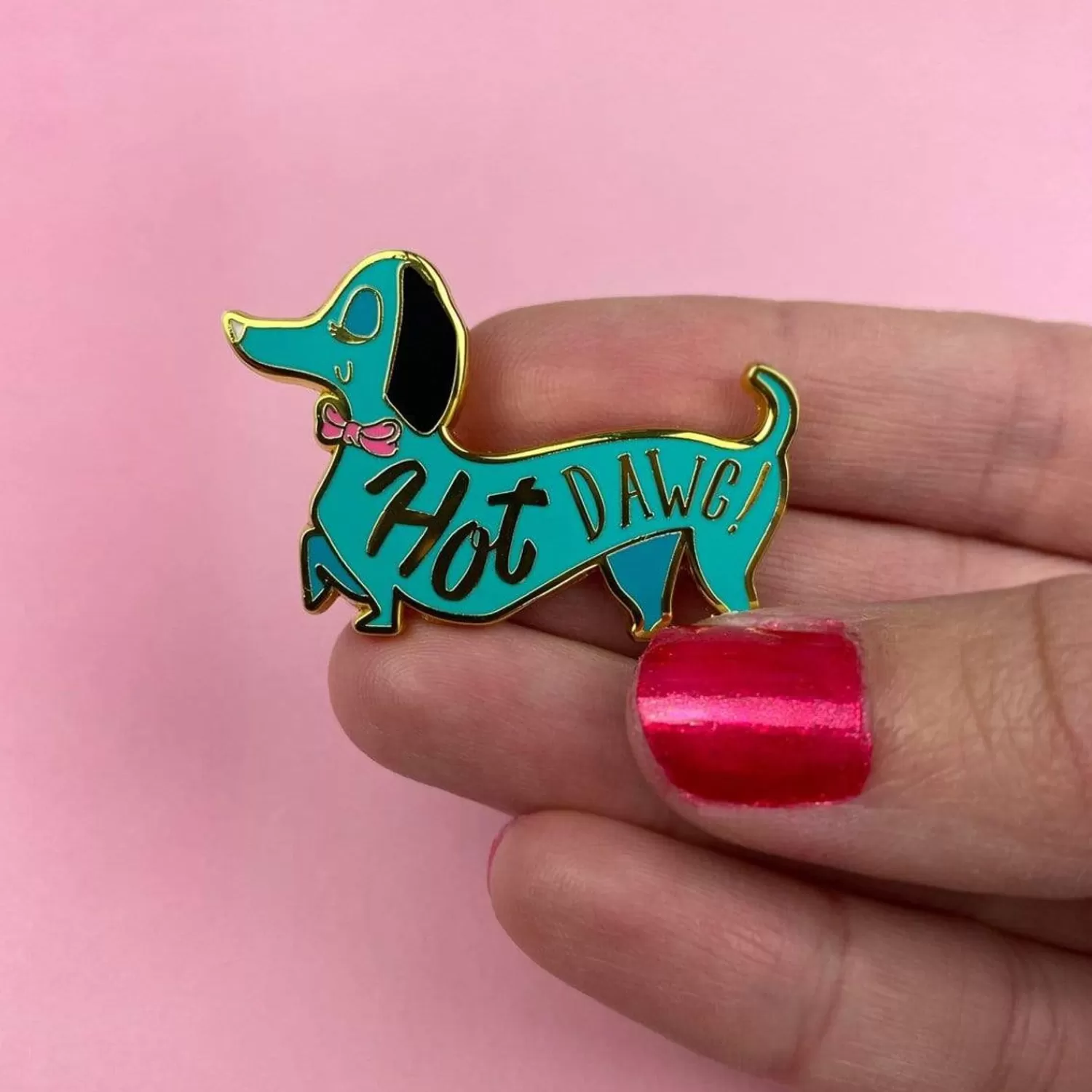 Hot Dawg! Enamel Pin*Erstwilder Flash Sale