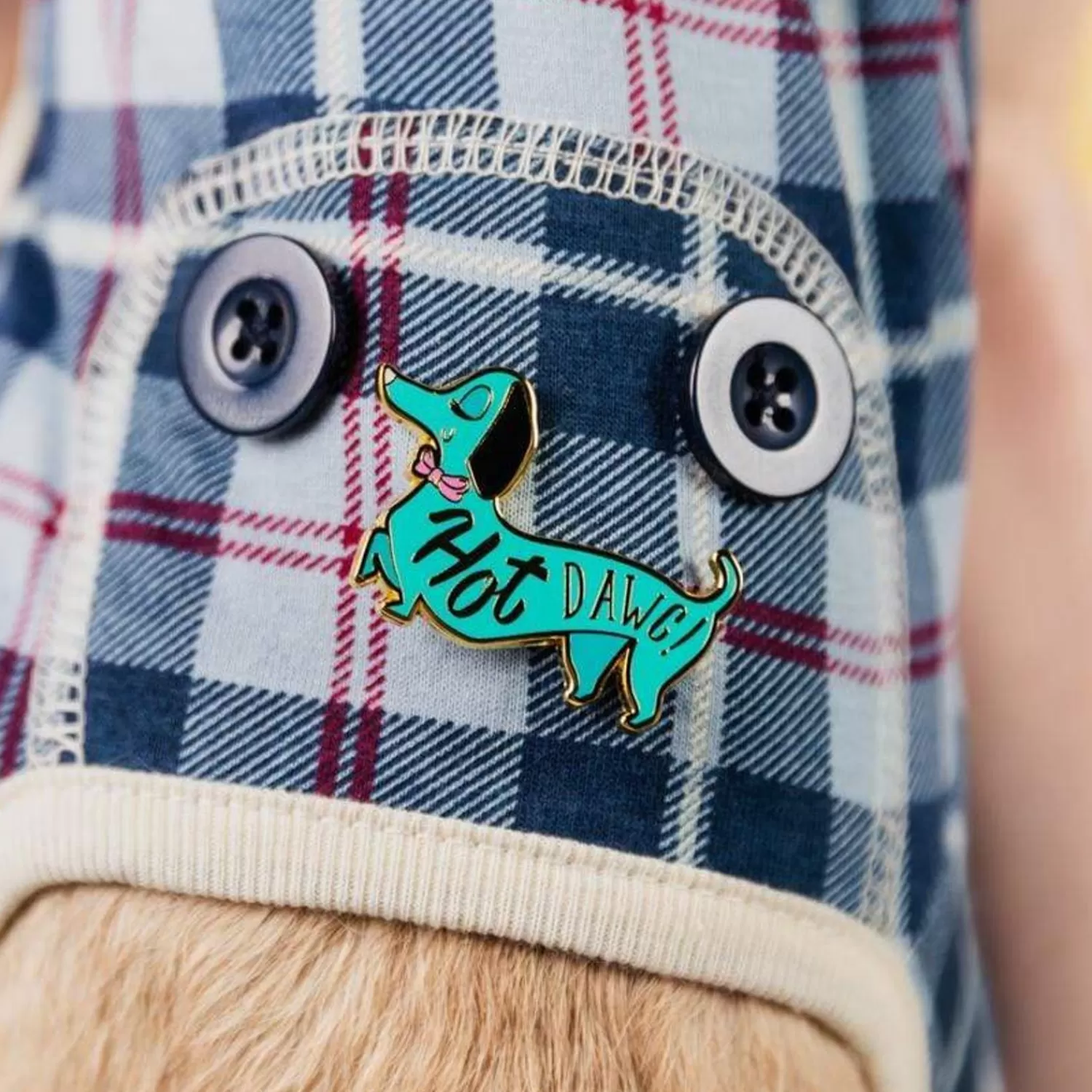 Hot Dawg! Enamel Pin*Erstwilder Flash Sale