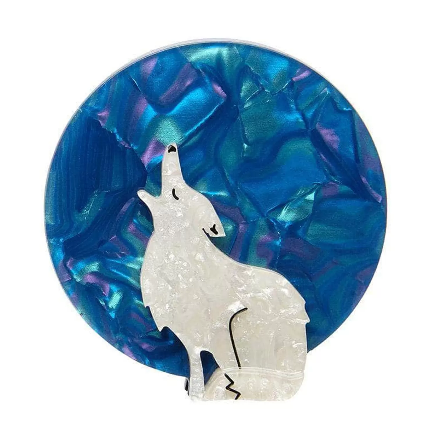 Howling At The Moon Brooch*Erstwilder Best