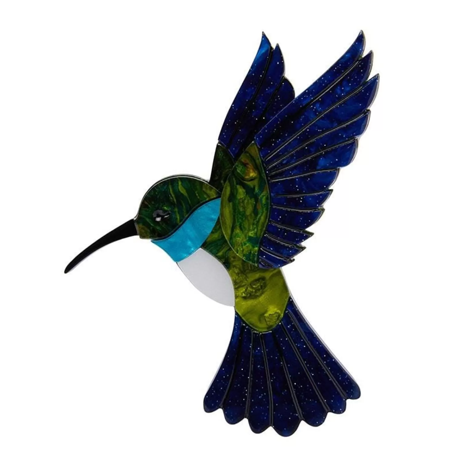 Hyacinth The Hummingbird Brooch*Erstwilder Online