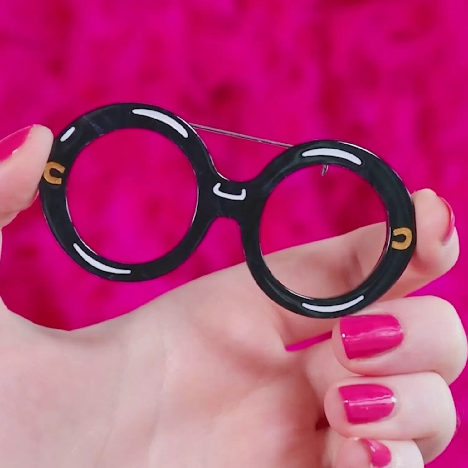 I Wear Eyewear Iris Brooch*Erstwilder Fashion