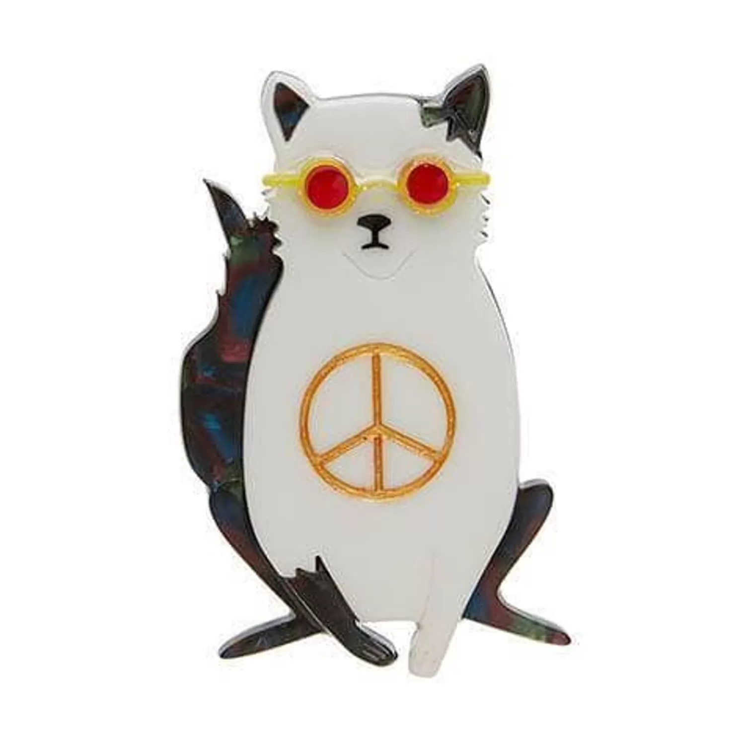 Instant Karma Cat Brooch*Erstwilder Flash Sale